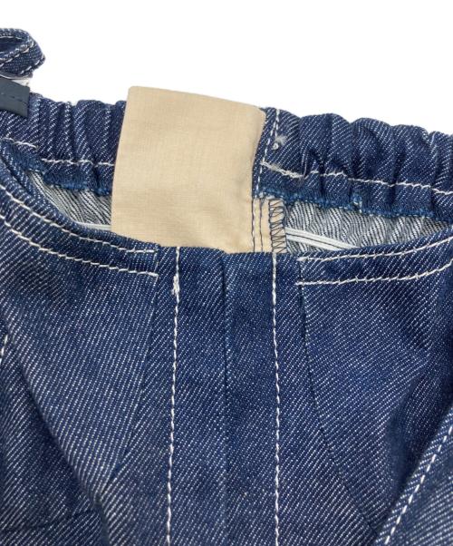 CASA FLINE（カーサフライン）CASA FLINE (カーサフライン) フロントホックデニムロングワンピース インディゴ サイズ:SIZE Freeの古着・服飾アイテム