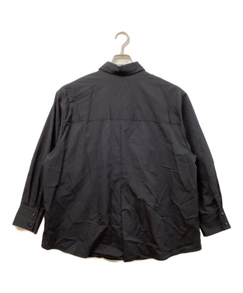 JOURNAL STANDARD（ジャーナルスタンダード）JOURNAL STANDARD (ジャーナルスタンダード) Vintage Twill BK Slit シャツ ブラック サイズ:不明（実寸をご確認ください）の古着・服飾アイテム