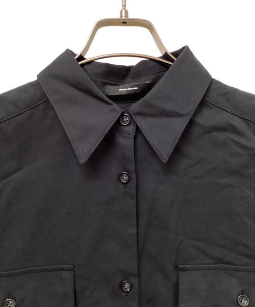 JOURNAL STANDARD（ジャーナルスタンダード）JOURNAL STANDARD (ジャーナルスタンダード) Vintage Twill BK Slit シャツ ブラック サイズ:不明（実寸をご確認ください）の古着・服飾アイテム