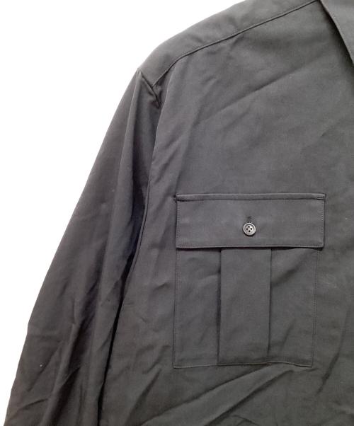 JOURNAL STANDARD（ジャーナルスタンダード）JOURNAL STANDARD (ジャーナルスタンダード) Vintage Twill BK Slit シャツ ブラック サイズ:不明（実寸をご確認ください）の古着・服飾アイテム