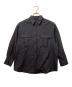 JOURNAL STANDARD（ジャーナルスタンダード）の古着「Vintage Twill BK Slit シャツ」｜ブラック