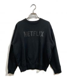 BEAMS×NETFLIX（ビームス×ネットフリックス）の古着「スウェット」｜ブラック