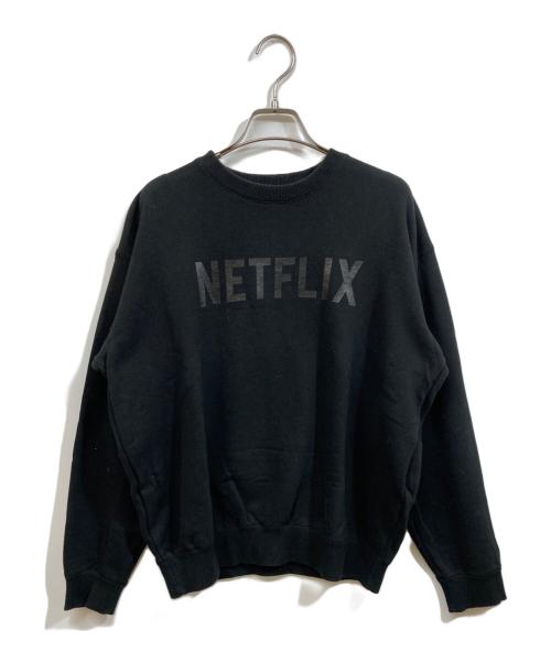 BEAMS（ビームス）BEAMS (ビームス) NETFLIX (ネットフリックス) スウェット ブラック サイズ:SIZE Sの古着・服飾アイテム
