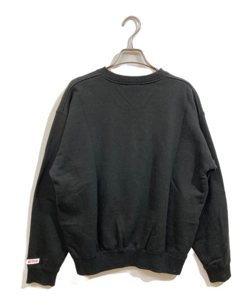BEAMS（ビームス）BEAMS (ビームス) NETFLIX (ネットフリックス) スウェット ブラック サイズ:SIZE Sの古着・服飾アイテム