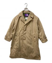 THE NORTHFACE PURPLELABEL（ザ・ノースフェイス パープルレーベル）の古着「5／35 Insulation Soutien Collar Coat」｜ベージュ