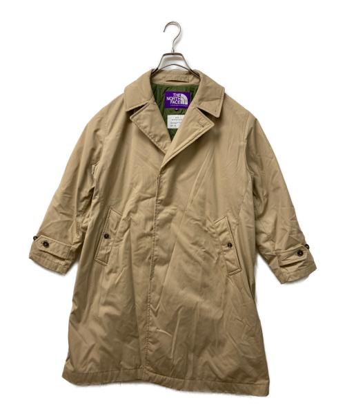 THE NORTHFACE PURPLELABEL（ザ・ノースフェイス パープルレーベル）THE NORTHFACE PURPLELABEL (ザ・ノースフェイス パープルレーベル) 5／35 Insulation Soutien Collar Coat ベージュ サイズ:WSの古着・服飾アイテム