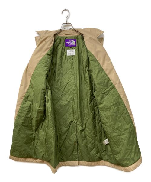 THE NORTHFACE PURPLELABEL（ザ・ノースフェイス パープルレーベル）THE NORTHFACE PURPLELABEL (ザ・ノースフェイス パープルレーベル) 5／35 Insulation Soutien Collar Coat ベージュ サイズ:WSの古着・服飾アイテム