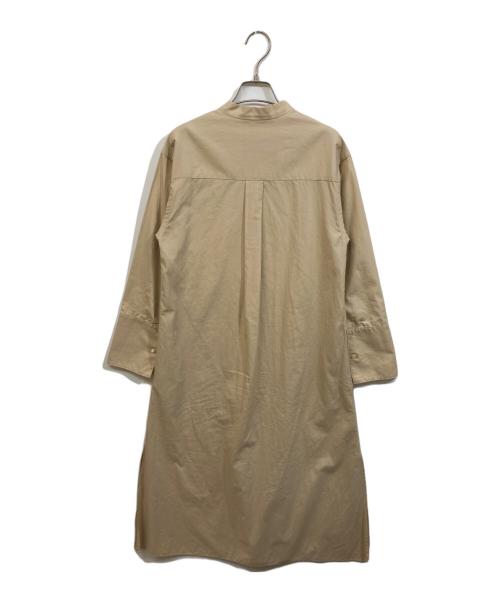 AURALEE（オーラリー）AURALEE (オーラリー) FINX TWILL STAND COLLAR ONE-PIECE アイボリー サイズ:SIZE 0の古着・服飾アイテム