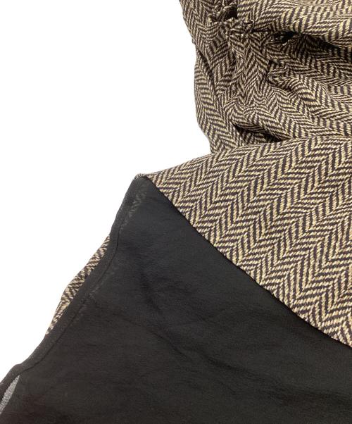 Maison Margiela（メゾンマルジェラ）Maison Margiela (メゾンマルジェラ) シルクデザインスカート ブラウン サイズ:	SIZE 34の古着・服飾アイテム