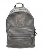 COACHコーチ）の古着「Academy backpack kaffe fassett」｜ブラック