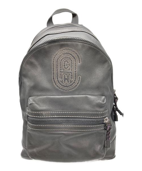 COACH（コーチ）COACH (コーチ) Academy backpack kaffe fassett ブラックの古着・服飾アイテム
