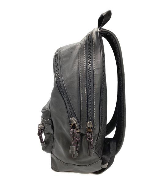 COACH（コーチ）COACH (コーチ) Academy backpack kaffe fassett ブラックの古着・服飾アイテム