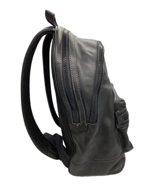 COACH（コーチ）COACH (コーチ) Academy backpack kaffe fassett ブラックの古着・服飾アイテム