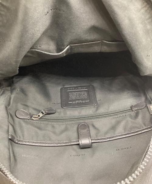 COACH（コーチ）COACH (コーチ) Academy backpack kaffe fassett ブラックの古着・服飾アイテム