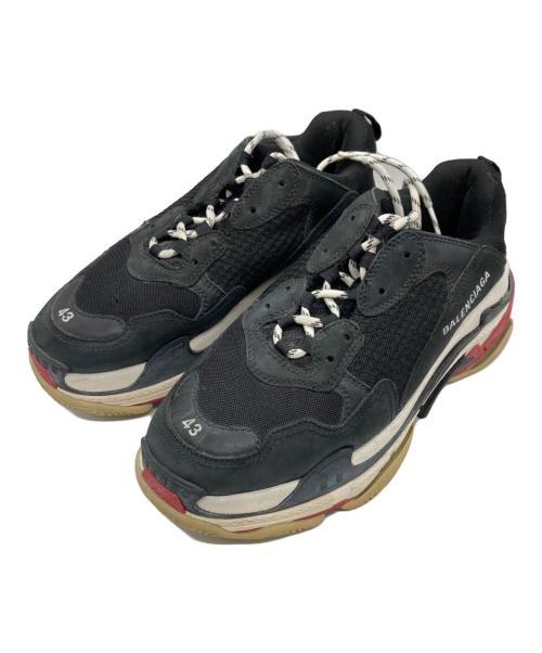 BALENCIAGA（バレンシアガ）BALENCIAGA (バレンシアガ) TIRPLE S ブラック サイズ:SIZE 28.5cmの古着・服飾アイテム