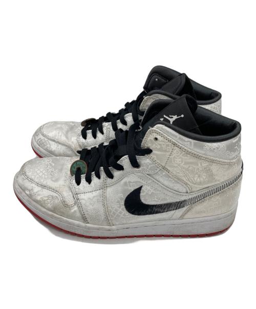 NIKE（ナイキ）NIKE (ナイキ) CLOT (クロット) Air Jordan 1 Mid グレー サイズ:	SIZE 28cmの古着・服飾アイテム