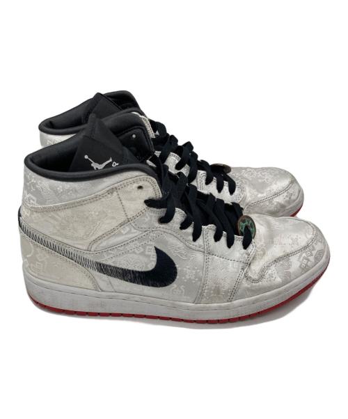 NIKE（ナイキ）NIKE (ナイキ) CLOT (クロット) Air Jordan 1 Mid グレー サイズ:	SIZE 28cmの古着・服飾アイテム