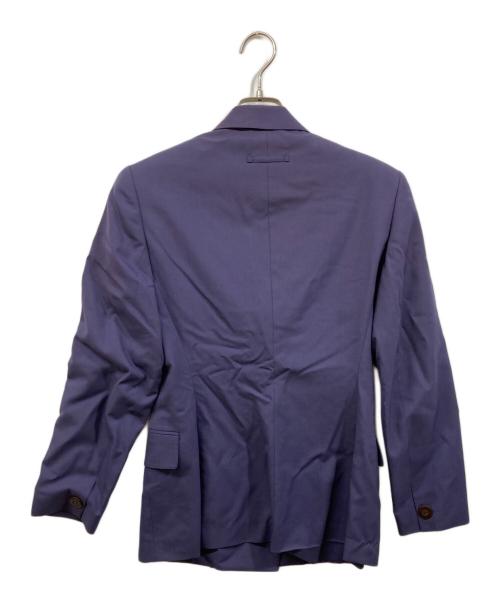 Jean Paul Gaultier FEMME（ジャンポールゴルチエ フェム）Jean Paul Gaultier FEMME (ジャンポールゴルチエ フェム) ダブルジャケット パープル サイズ:SIZE 40の古着・服飾アイテム