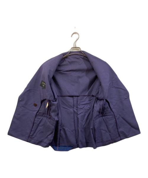 Jean Paul Gaultier FEMME（ジャンポールゴルチエ フェム）Jean Paul Gaultier FEMME (ジャンポールゴルチエ フェム) ダブルジャケット パープル サイズ:SIZE 40の古着・服飾アイテム