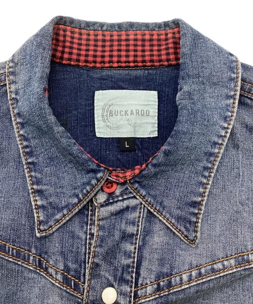 BUCKAROO（バッカルー）BUCKAROO (バッカルー) デニムシャツ インディゴ サイズ:	SIZE Lの古着・服飾アイテム