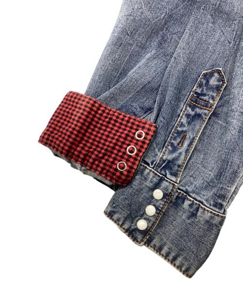 BUCKAROO（バッカルー）BUCKAROO (バッカルー) デニムシャツ インディゴ サイズ:	SIZE Lの古着・服飾アイテム