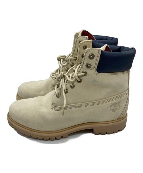 Timberland（ティンバーランド）Timberland (ティンバーランド) プレミアム 6インチ ウォータープルーフ ブーツ ベージュ サイズ:SIZE 27.5cmの古着・服飾アイテム
