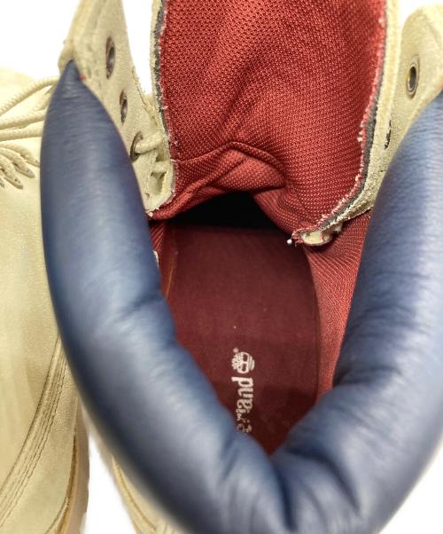 Timberland（ティンバーランド）Timberland (ティンバーランド) プレミアム 6インチ ウォータープルーフ ブーツ ベージュ サイズ:SIZE 27.5cmの古着・服飾アイテム