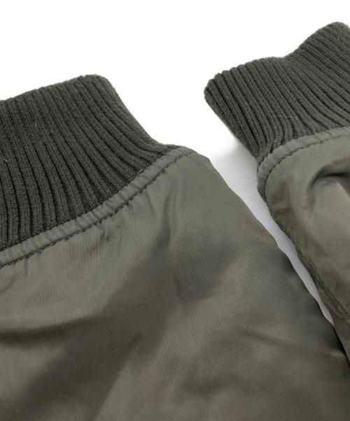ALPHA（アルファ）ALPHA (アルファ) フーデッドリブジャケット オリーブ サイズ:SIZE XLの古着・服飾アイテム