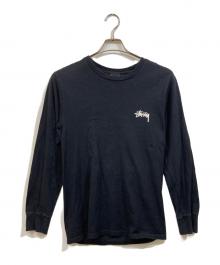 stussy（ステューシー）の古着「長袖Tシャツ」｜ブラック