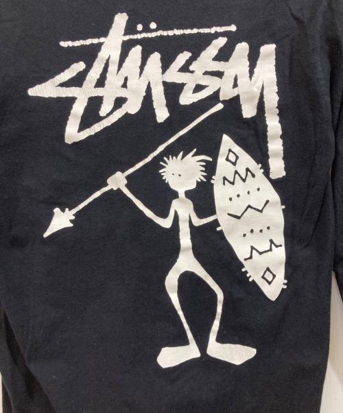 stussy（ステューシー）stussy (ステューシー) 長袖Tシャツ ブラック サイズ:Sの古着・服飾アイテム