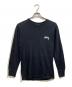 stussy（ステューシー）の古着「長袖Tシャツ」｜ブラック