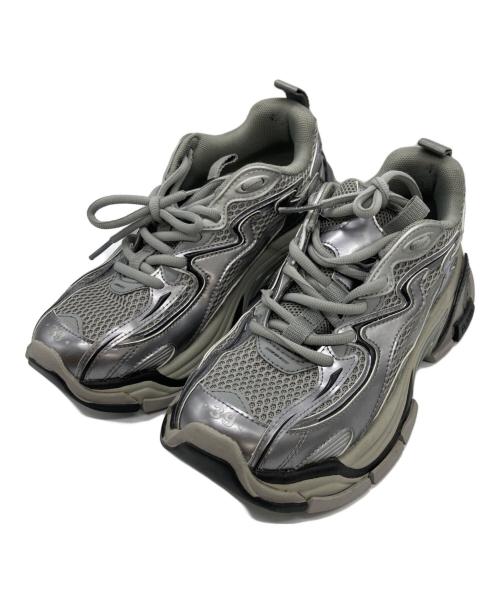 BLIND NO PLAN（ブラインドノープラン）BLIND NO PLAN (ブラインドノープラン) FLAME 2.0 シルバーグレー スニーカー サイズ:	SIZE 39の古着・服飾アイテム