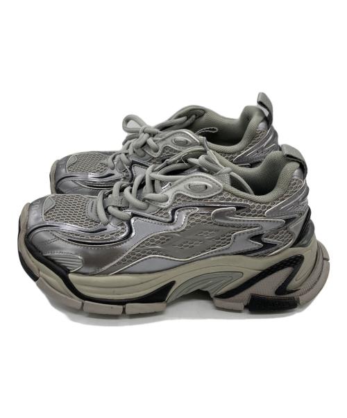 BLIND NO PLAN（ブラインドノープラン）BLIND NO PLAN (ブラインドノープラン) FLAME 2.0 シルバーグレー スニーカー サイズ:	SIZE 39の古着・服飾アイテム