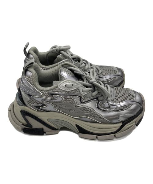 BLIND NO PLAN（ブラインドノープラン）BLIND NO PLAN (ブラインドノープラン) FLAME 2.0 シルバーグレー スニーカー サイズ:	SIZE 39の古着・服飾アイテム