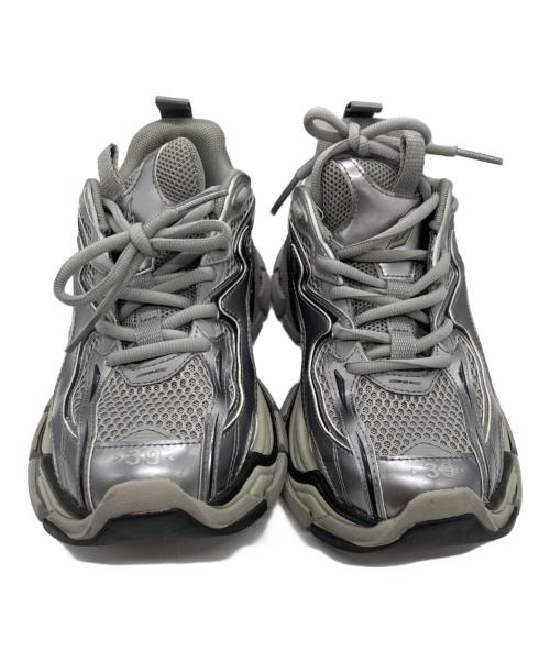 BLIND NO PLAN（ブラインドノープラン）BLIND NO PLAN (ブラインドノープラン) FLAME 2.0 シルバーグレー スニーカー サイズ:	SIZE 39の古着・服飾アイテム