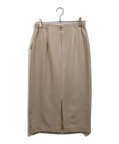 BALLSEY（ボールジィ）BALLSEY (ボールジィ) ブライトストレッチ タイトスカート ベージュ サイズ:	SIZE 38の古着・服飾アイテム