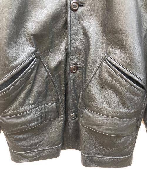 USED（ユーズド）USED (ユーズド) レザージャケット ブラック サイズ:	SIZE Lの古着・服飾アイテム