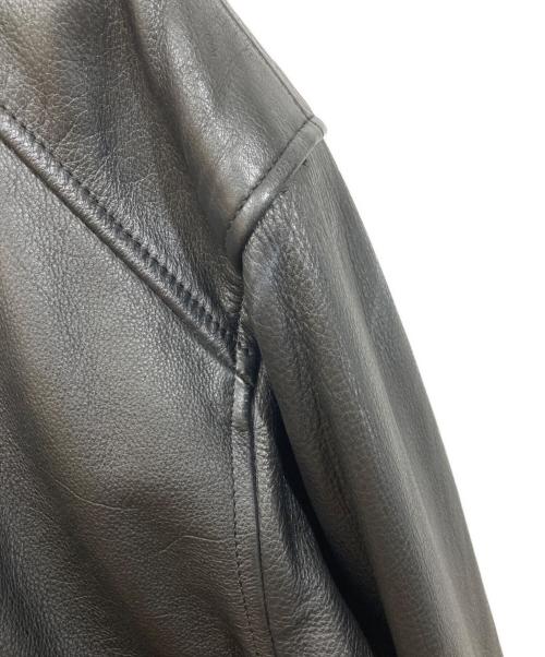 USED（ユーズド）USED (ユーズド) レザージャケット ブラック サイズ:	SIZE Lの古着・服飾アイテム