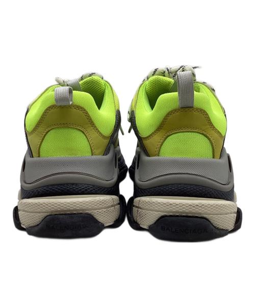 BALENCIAGA（バレンシアガ）BALENCIAGA (バレンシアガ) Triple S ダット スニーカー イエロー サイズ:27の古着・服飾アイテム