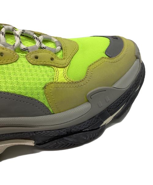 BALENCIAGA（バレンシアガ）BALENCIAGA (バレンシアガ) Triple S ダット スニーカー イエロー サイズ:27の古着・服飾アイテム