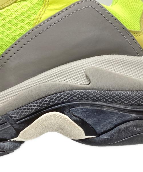 BALENCIAGA（バレンシアガ）BALENCIAGA (バレンシアガ) Triple S ダット スニーカー イエロー サイズ:27の古着・服飾アイテム