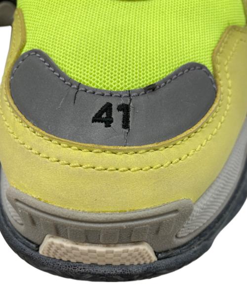 BALENCIAGA（バレンシアガ）BALENCIAGA (バレンシアガ) Triple S ダット スニーカー イエロー サイズ:27の古着・服飾アイテム