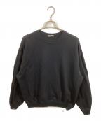 AURALEEオーラリー）の古着「SUPER SOFT SWEAT BIG P/O」｜ブラック