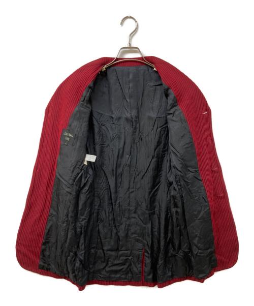 Jean Paul Gaultier FEMME（ジャンポールゴルチエ フェム）Jean Paul Gaultier FEMME (ジャンポールゴルチエ フェム) ウールプリーツ4Bジャケット レッド サイズ:SIZE 40の古着・服飾アイテム