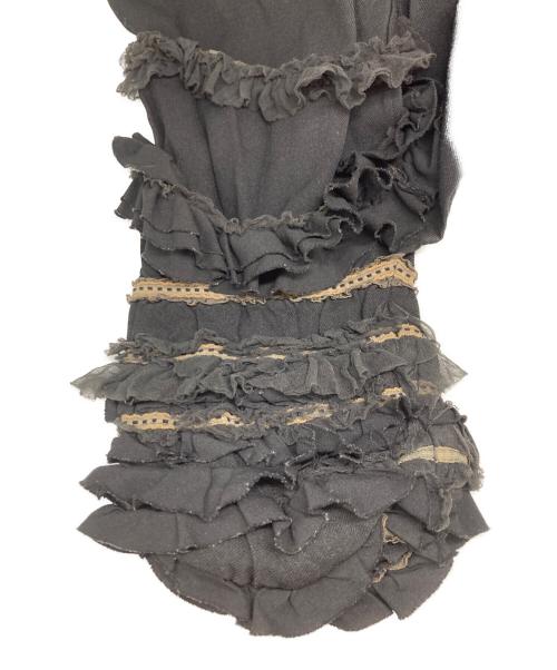 COMME des GARCONS（コムデギャルソン）COMME des GARCONS (コムデギャルソン) デザインサルエルパンツ ブラック サイズ:Sの古着・服飾アイテム
