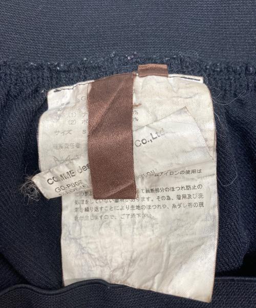 COMME des GARCONS（コムデギャルソン）COMME des GARCONS (コムデギャルソン) デザインサルエルパンツ ブラック サイズ:Sの古着・服飾アイテム