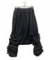COMME des GARCONS (コムデギャルソン) デザインサルエルパンツ ブラック サイズ:S：10000円