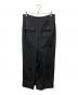 YOHJI YAMAMOTO (ヨウジヤマモト) 袴パンツ ブラック サイズ:3：17000円