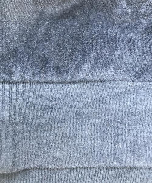 POLO RALPH LAUREN（ポロ・ラルフローレン）POLO RALPH LAUREN (ポロ・ラルフローレン) ベロアブルゾン ネイビー サイズ:Sの古着・服飾アイテム