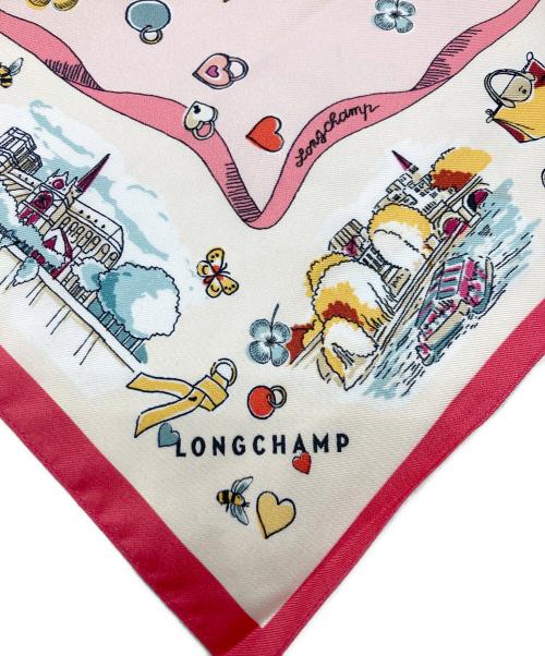 LONGCHAMP（ロンシャン）LONGCHAMP (ロンシャン) 騎手とタワーシルクスカーフの古着・服飾アイテム